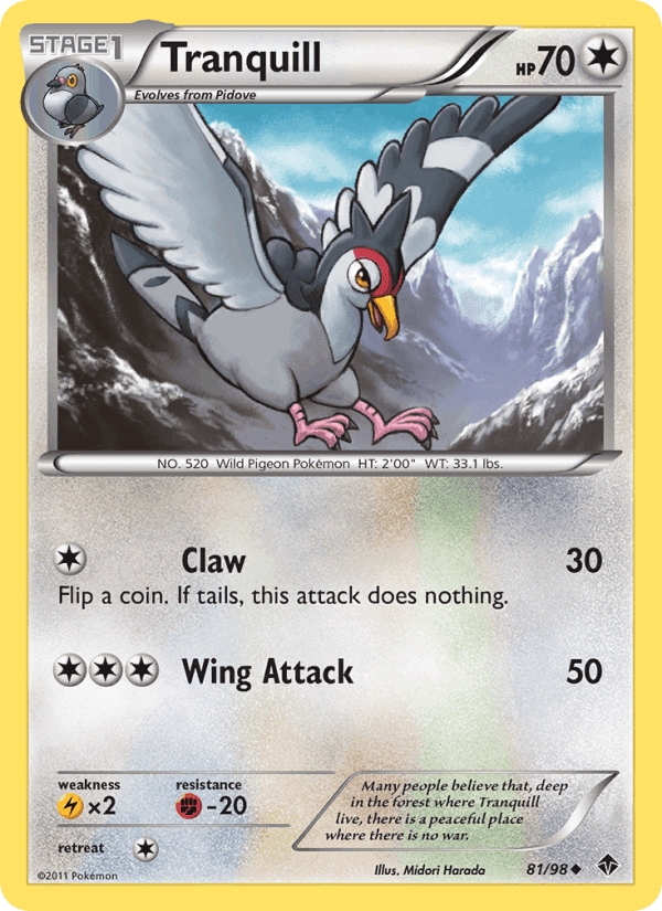 Tranquill, card 81 from Emerging Powers