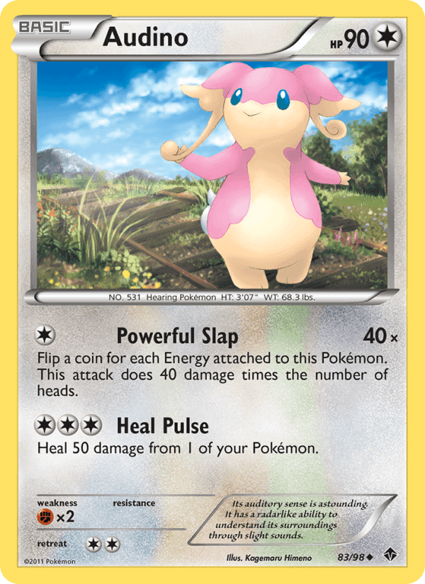 Audino, card 83 from Emerging Powers