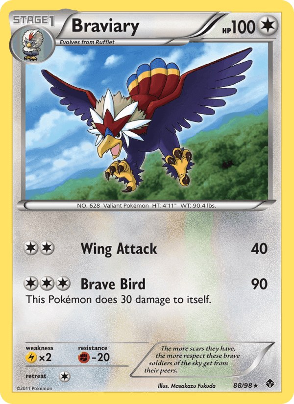 Braviary, card 88 from Emerging Powers