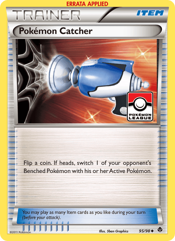 Pokémon Catcher, card 95 from Emerging Powers