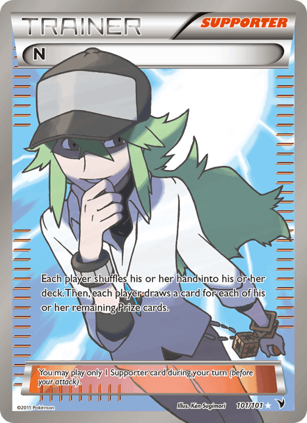 N, card 101 from Noble Victories
