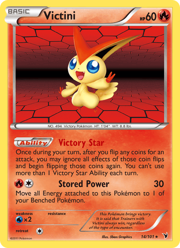 Victini, carta 14 di Noble Victories