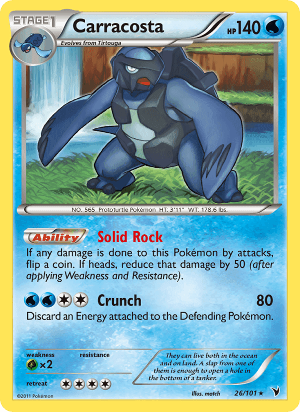 Carracosta, carta 26 di Noble Victories