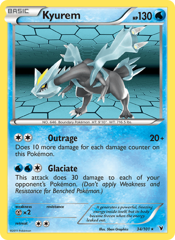 Noble Victories の 34 番、Kyurem
