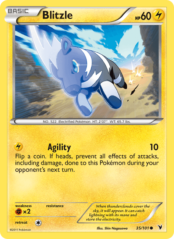Blitzle, carta 35 di Noble Victories