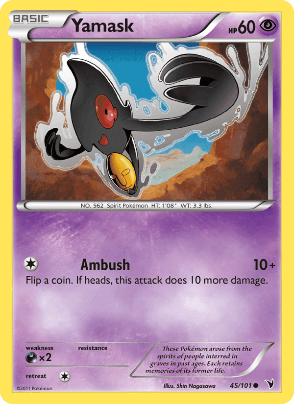 Yamask, carta 45 di Noble Victories