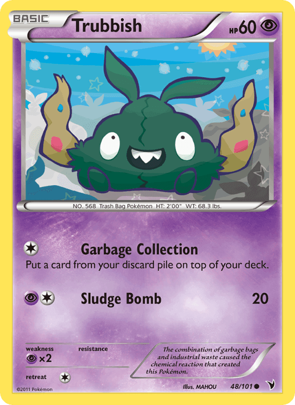 Trubbish, carta 48 de Noble Victories