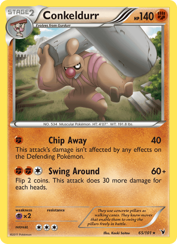 Conkeldurr, card 65 from Noble Victories