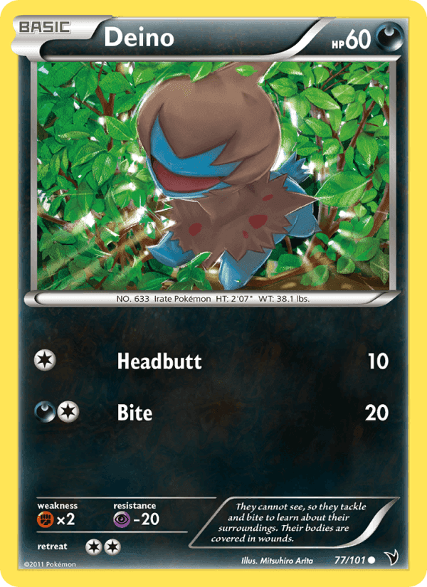 Deino, card 77 from Noble Victories
