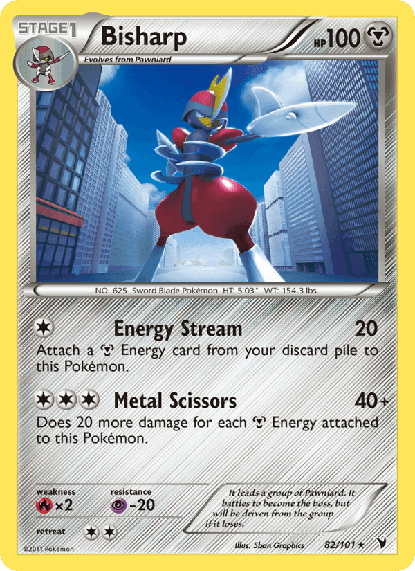 Bisharp, card 82 from Noble Victories