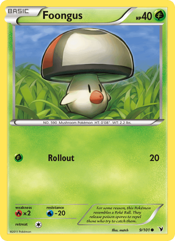 Foongus, carta 9 de Noble Victories