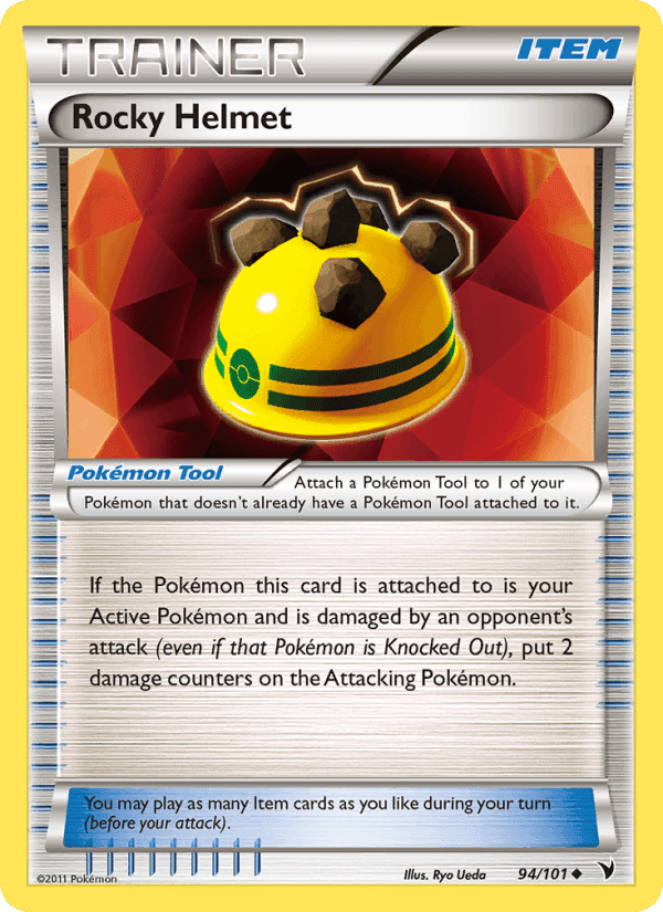 Rocky Helmet, card 94 from Noble Victories