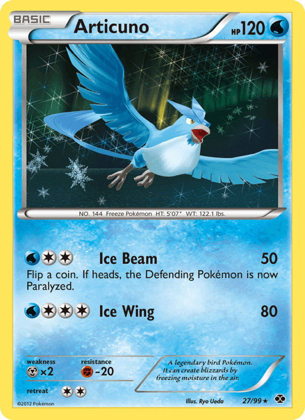 Next Destinies の 27 番、Articuno
