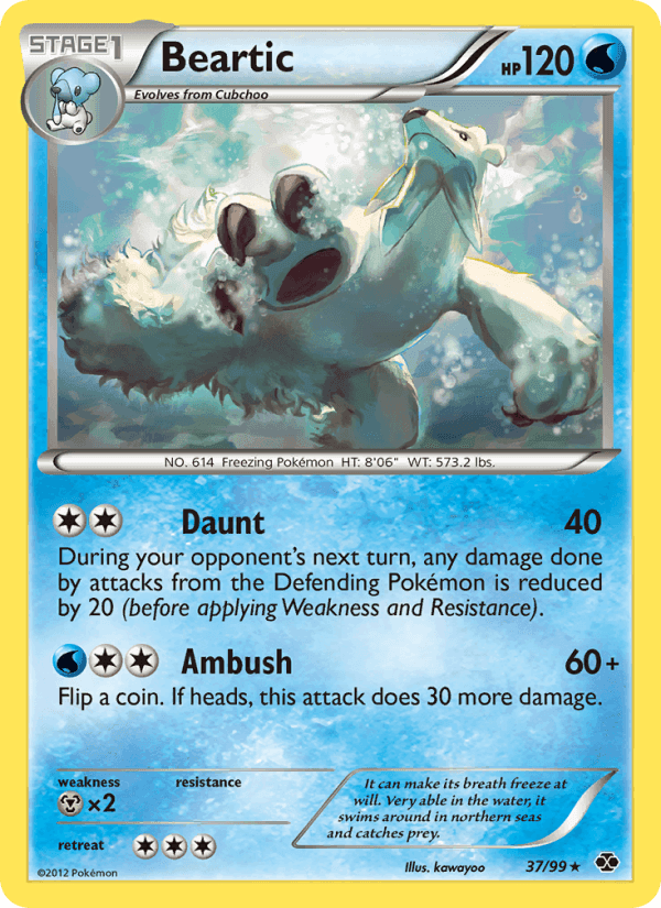 Beartic, carta 37 de Next Destinies
