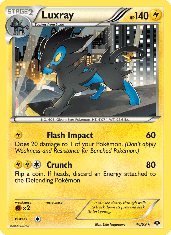 Next Destinies の 46 番、Luxray