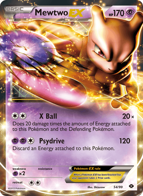 Next Destinies の 54 番、Mewtwo-EX