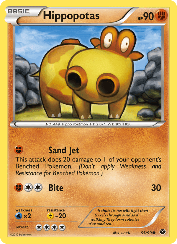 Hippopotas, card 65 from Next Destinies