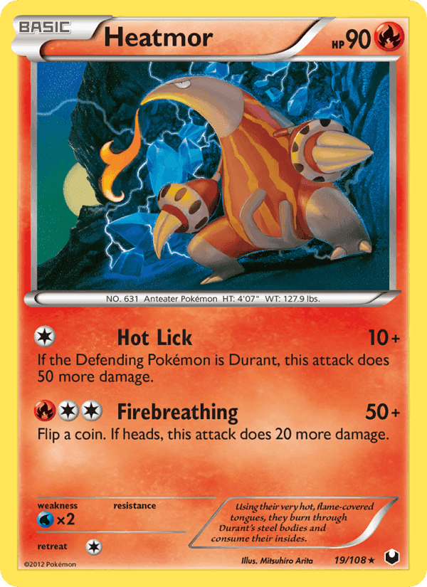 Heatmor, carte 19 de Dark Explorers