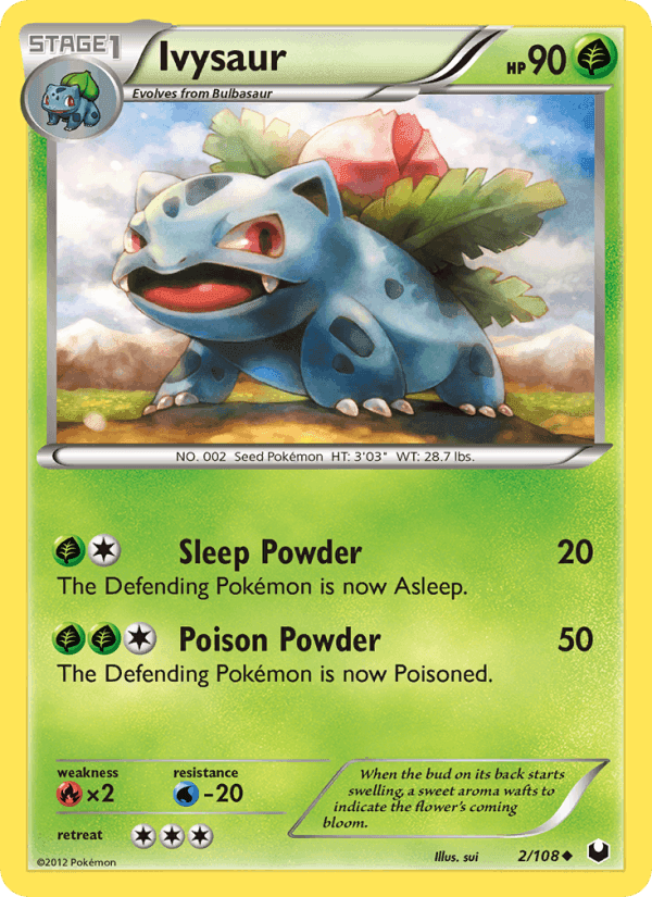 Ivysaur, carta 2 di Dark Explorers