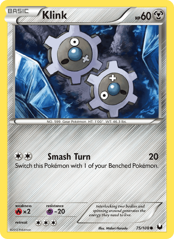 Klink, carta 75 de Dark Explorers