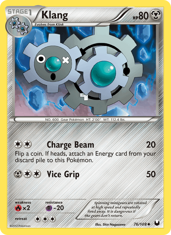 Klang, carta 76 de Dark Explorers