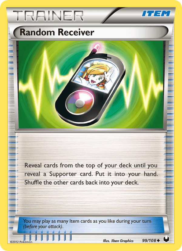 Random Receiver, card 99 from Dark Explorers