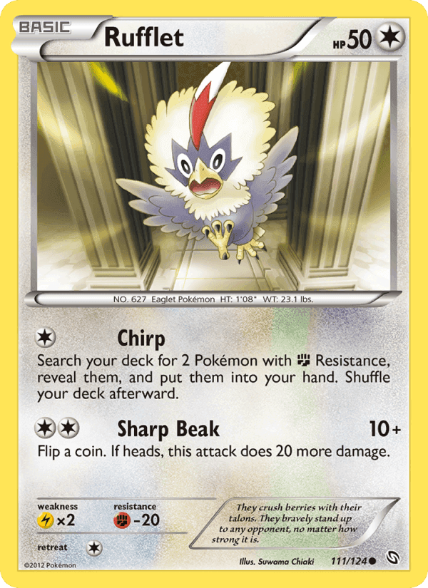 Rufflet, card 111 from Dragons Exalted