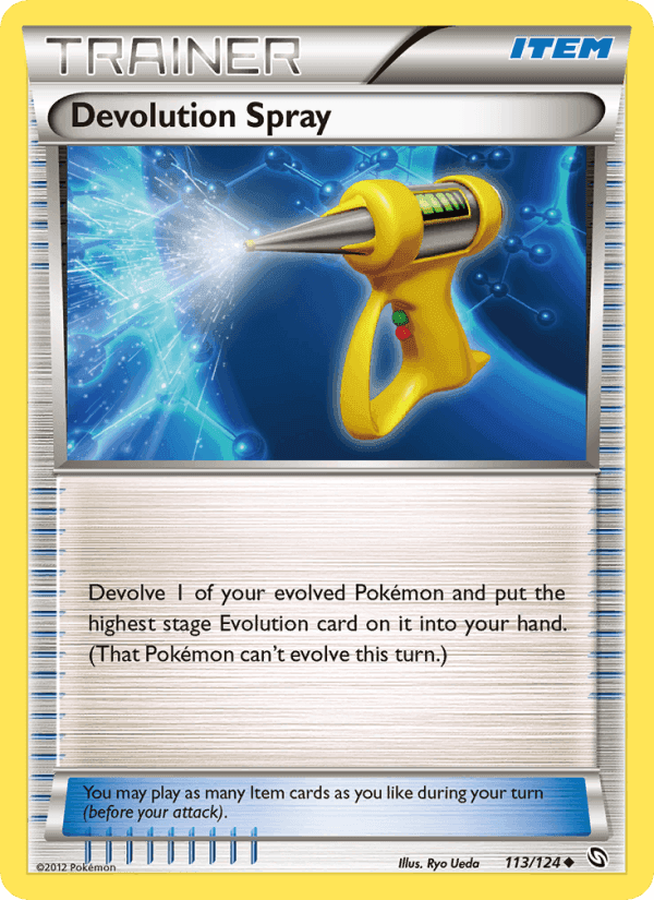 Devolution Spray, card 113 from Dragons Exalted