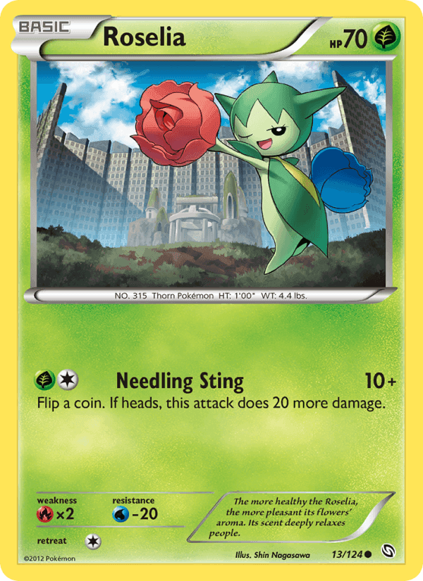 Roselia, card 13 from Dragons Exalted