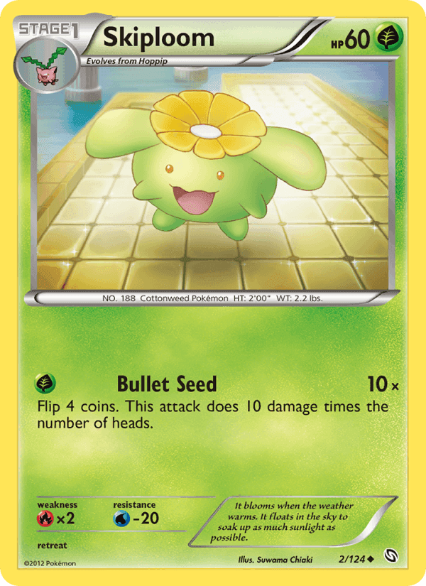 Skiploom, carta 2 di Dragons Exalted