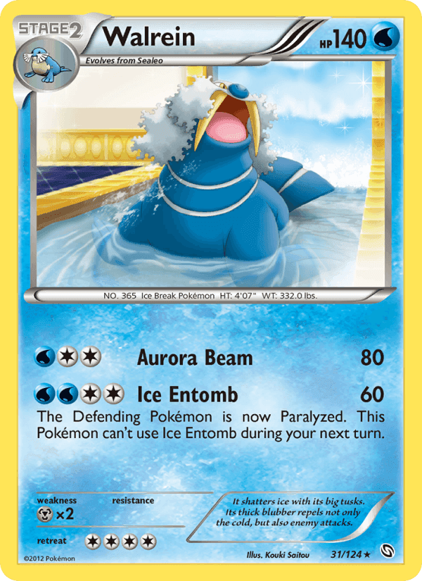 Walrein, card 31 from Dragons Exalted
