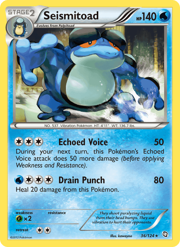 Dragons Exalted の 36 番、Seismitoad