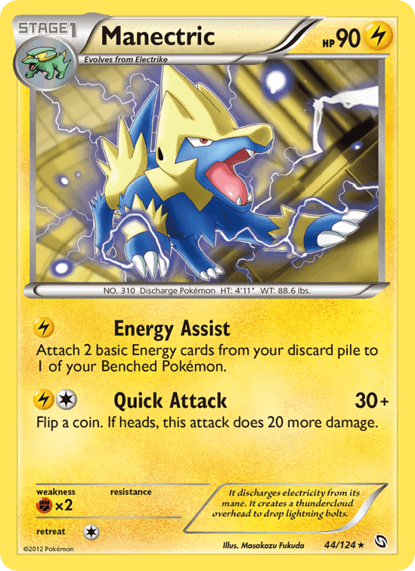 Manectric, carte 44 de Dragons Exalted