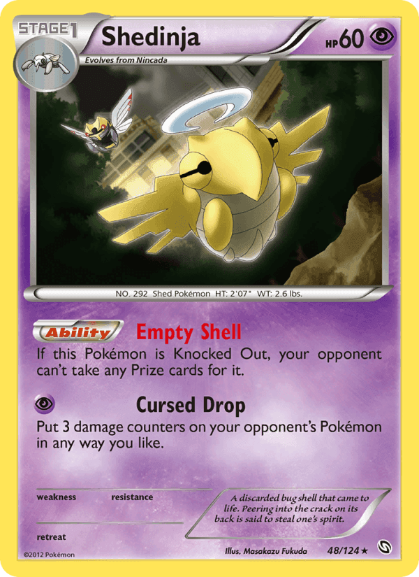 Dragons Exalted の 48 番、Shedinja