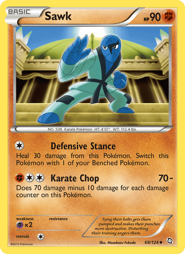 Sawk, card 69 from Dragons Exalted