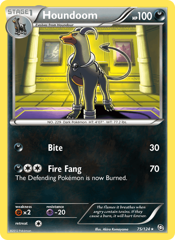 Dragons Exalted の 75 番、Houndoom