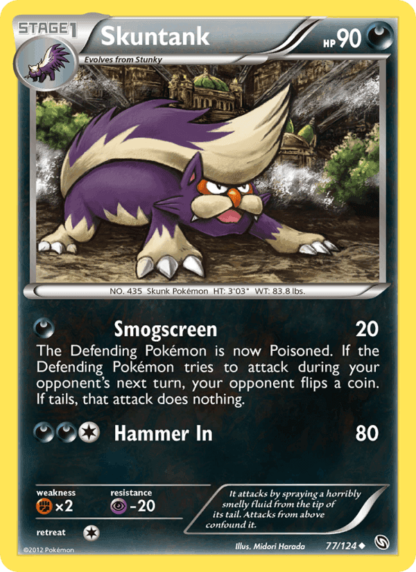Skuntank, card 77 from Dragons Exalted