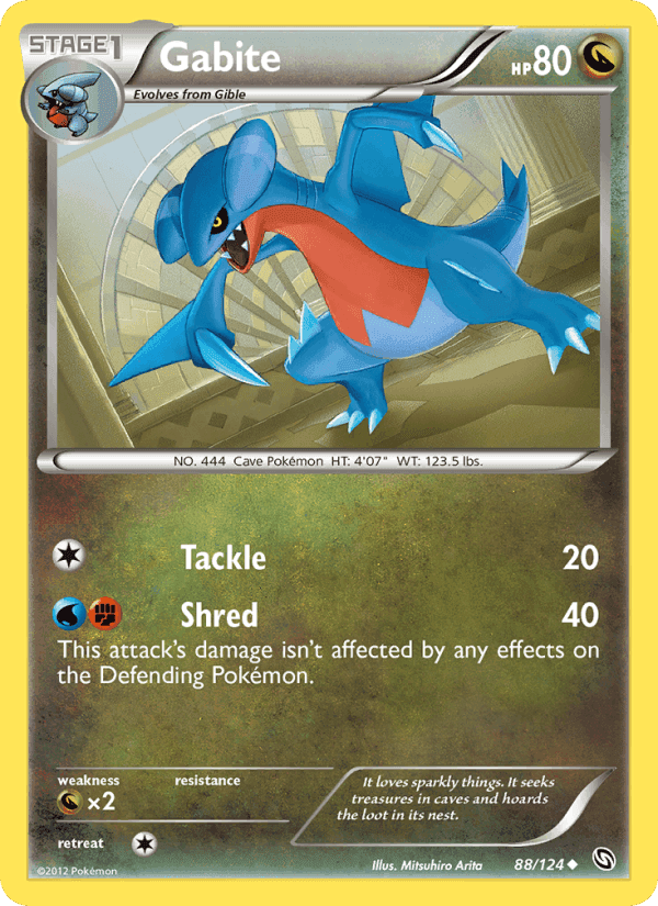 Gabite, card 88 from Dragons Exalted