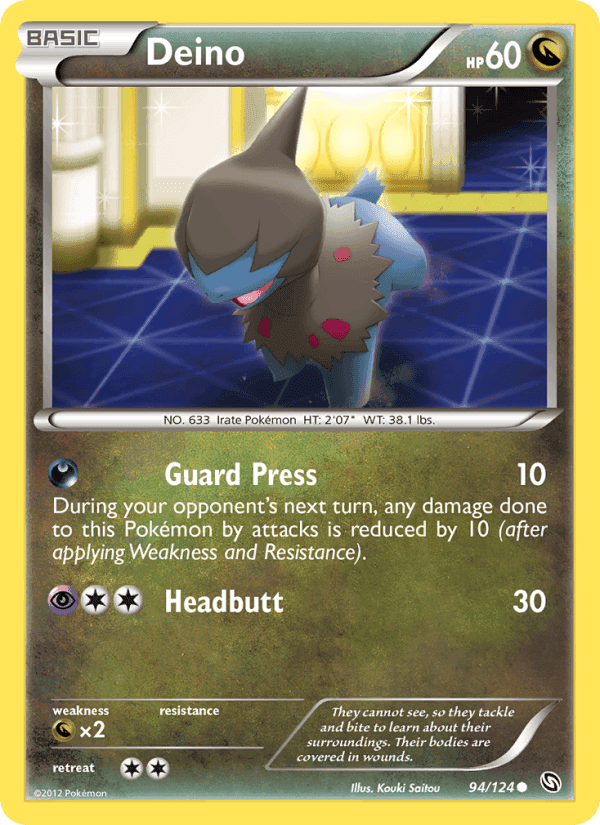 Deino, card 94 from Dragons Exalted