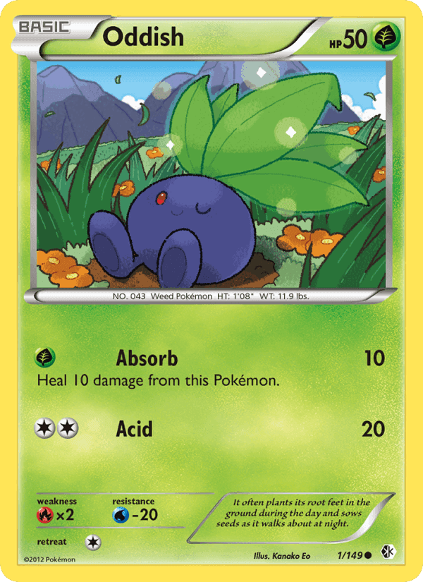 Boundaries Crossed の 1 番、Oddish