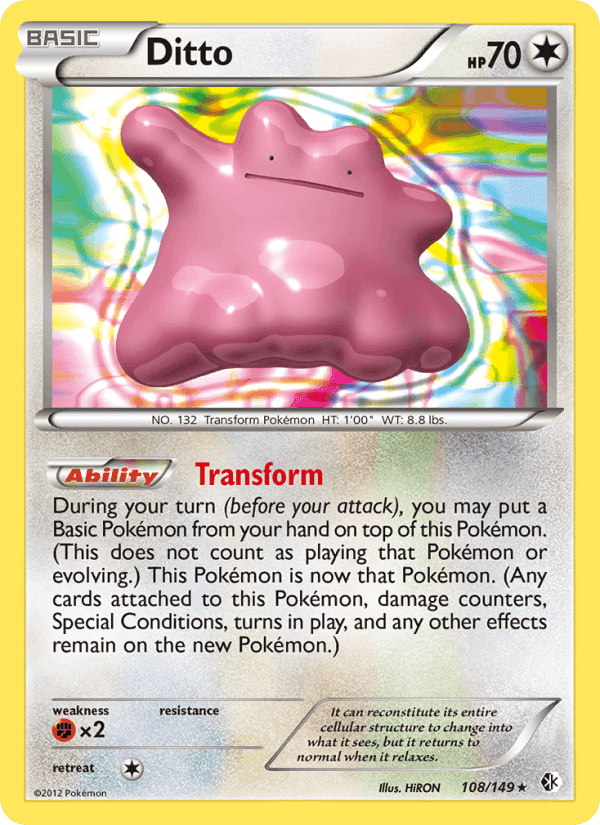 Ditto, card 108 from Boundaries Crossed