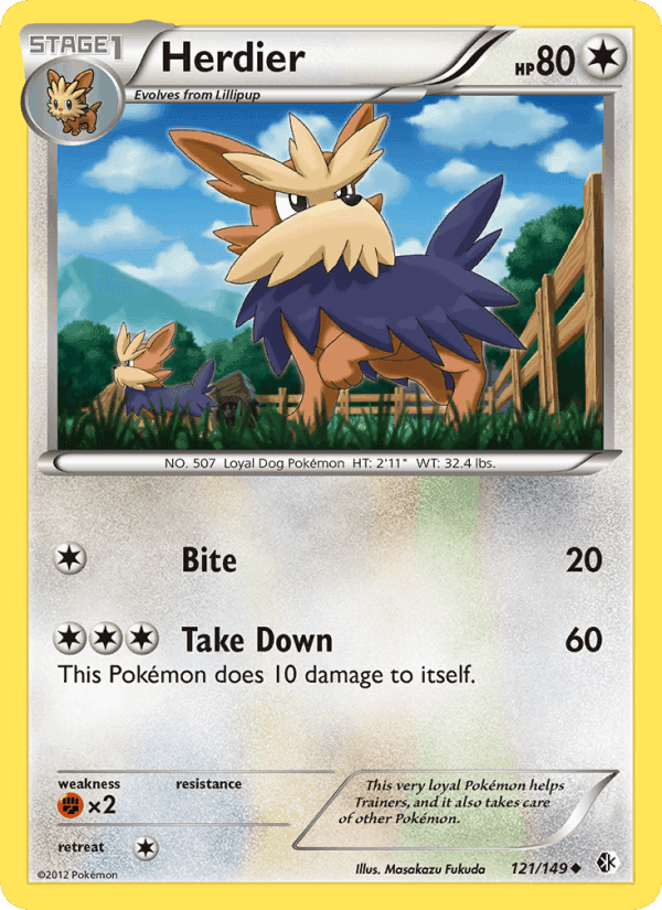 Herdier, card 121 from Boundaries Crossed