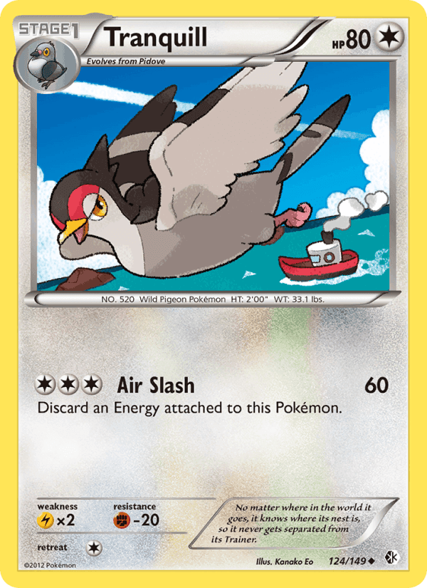 Tranquill, card 124 from Boundaries Crossed