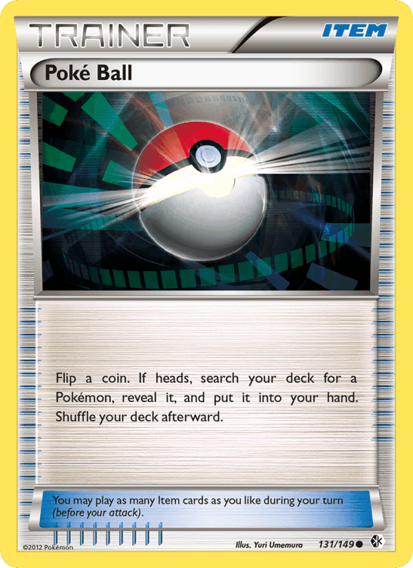 Poké Ball, card 131 from Boundaries Crossed