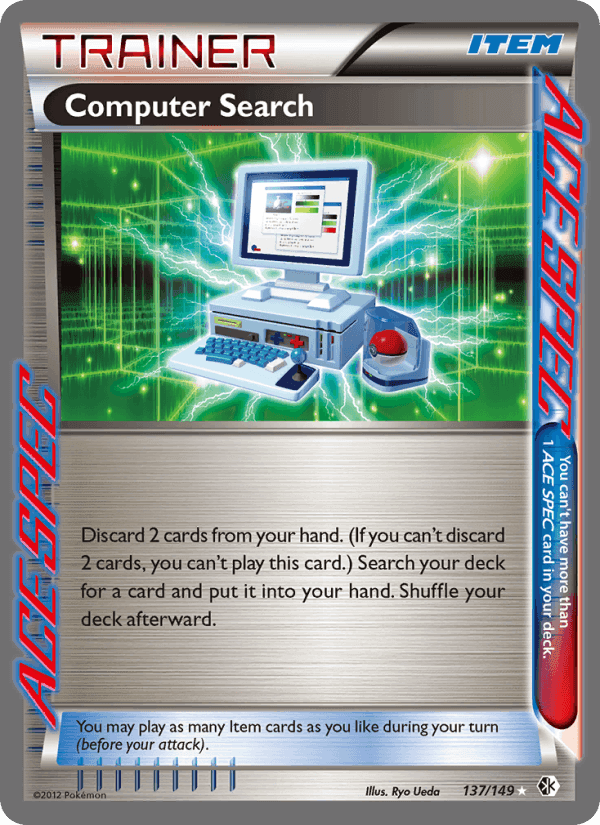 Computer Search, card 137 from Boundaries Crossed
