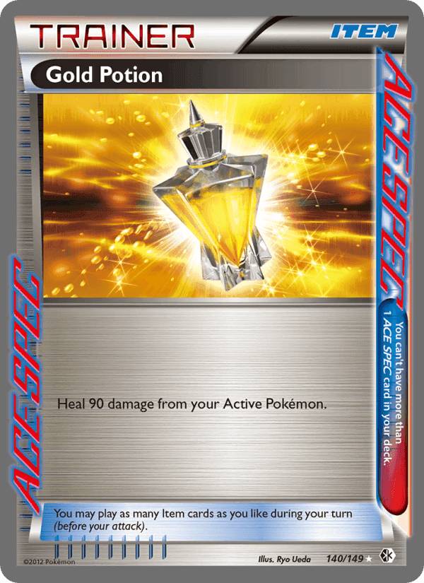 Gold Potion, card 140 from Boundaries Crossed