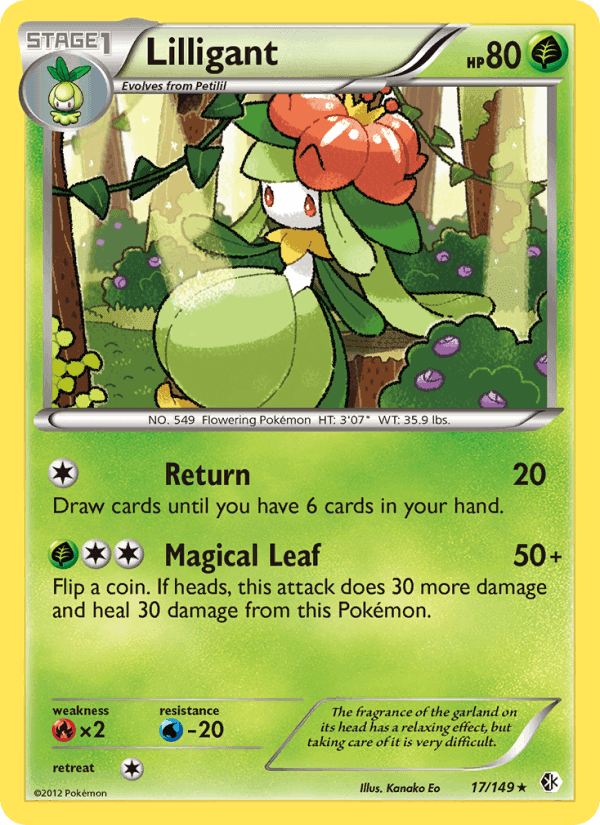 Boundaries Crossed の 17 番、Lilligant