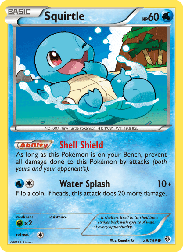 Boundaries Crossed の 29 番、Squirtle