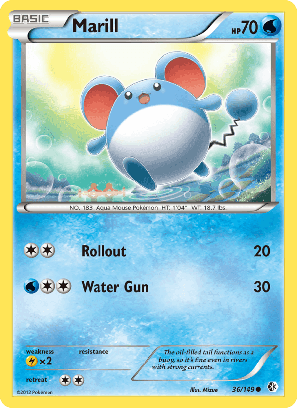 Marill, carte 36 de Boundaries Crossed
