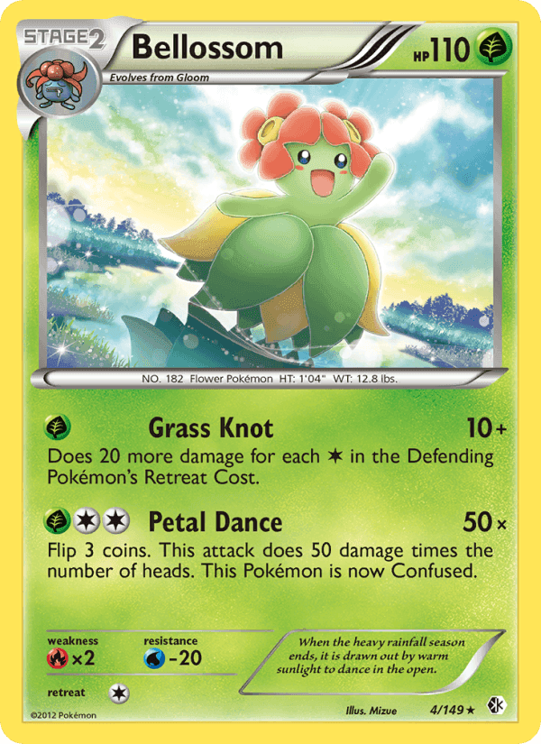 Bellossom, card 4 from Boundaries Crossed